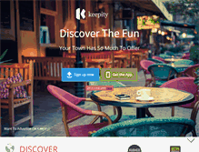 Tablet Screenshot of keepity.com